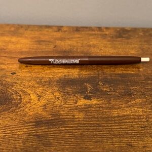 Tupperware Vintage Advertising Ballpoint Pen Brown Plastic Retractable Promo